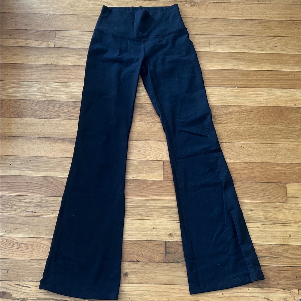 lululemon athletica Black Flared Leggings